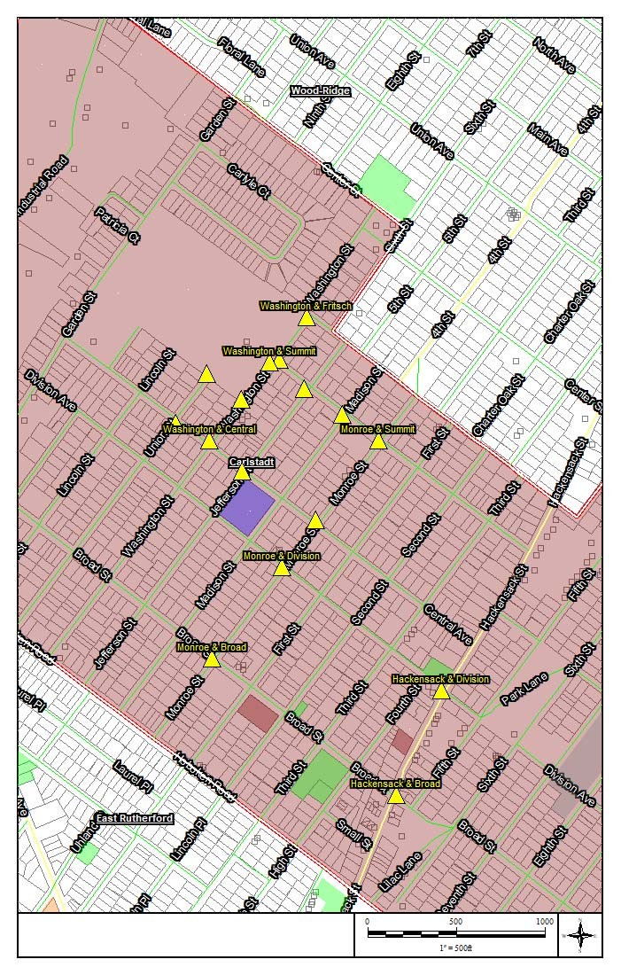 Crossing guard locations